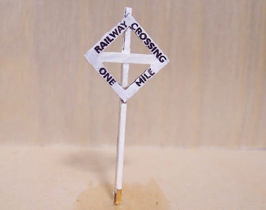 Osborn Models 1054 Ho Railway Crossing Sign