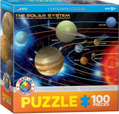 Eurographics 61109 The Solar System Puzzle (200pc)