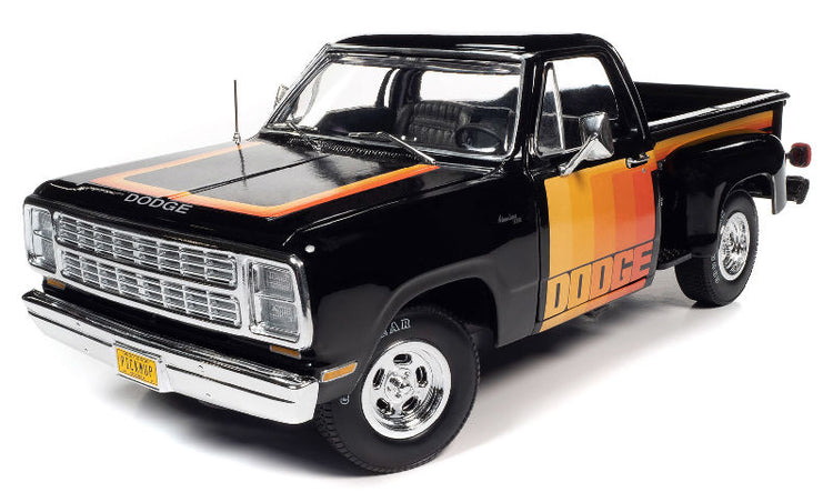 Auto World 291 1/18 Scale 1980 Dodge Step Side Pickup Truck