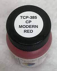 Tru-Color Paint 385 All Scale Railroad Color Acrylic Paints - 1oz 29.6mL -- Canadian Pacific Modern Red