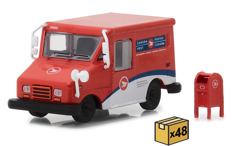 Greenlight 29889-MASTER 1/64 Scale Canada Post - Long-Life Postal Delivery Vehicle LLV
