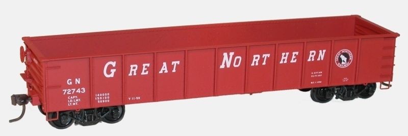 Accurail 37404 Ho 41' Steel Gondola Gn 3#Set