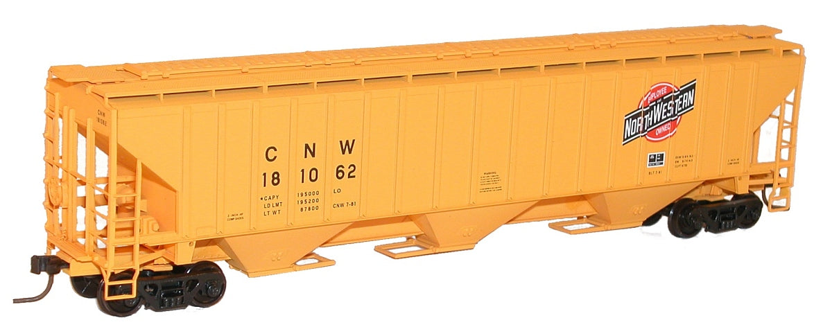 Accurail 80641 Ho Ps 4750 Hopper C&Nw Yel