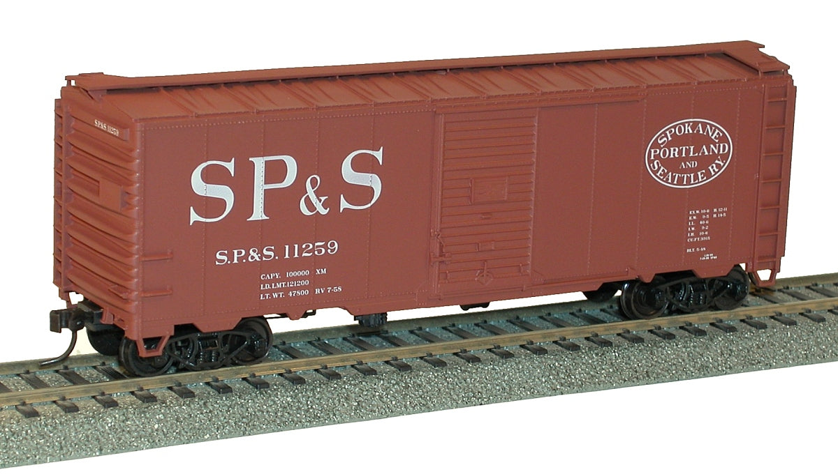 Accurail 3550 Ho 40'Sd Steel Boxcar Sp&S