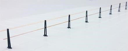 Tichy Trains 8300 HO PRR Pipe Rail Stanchions (30)