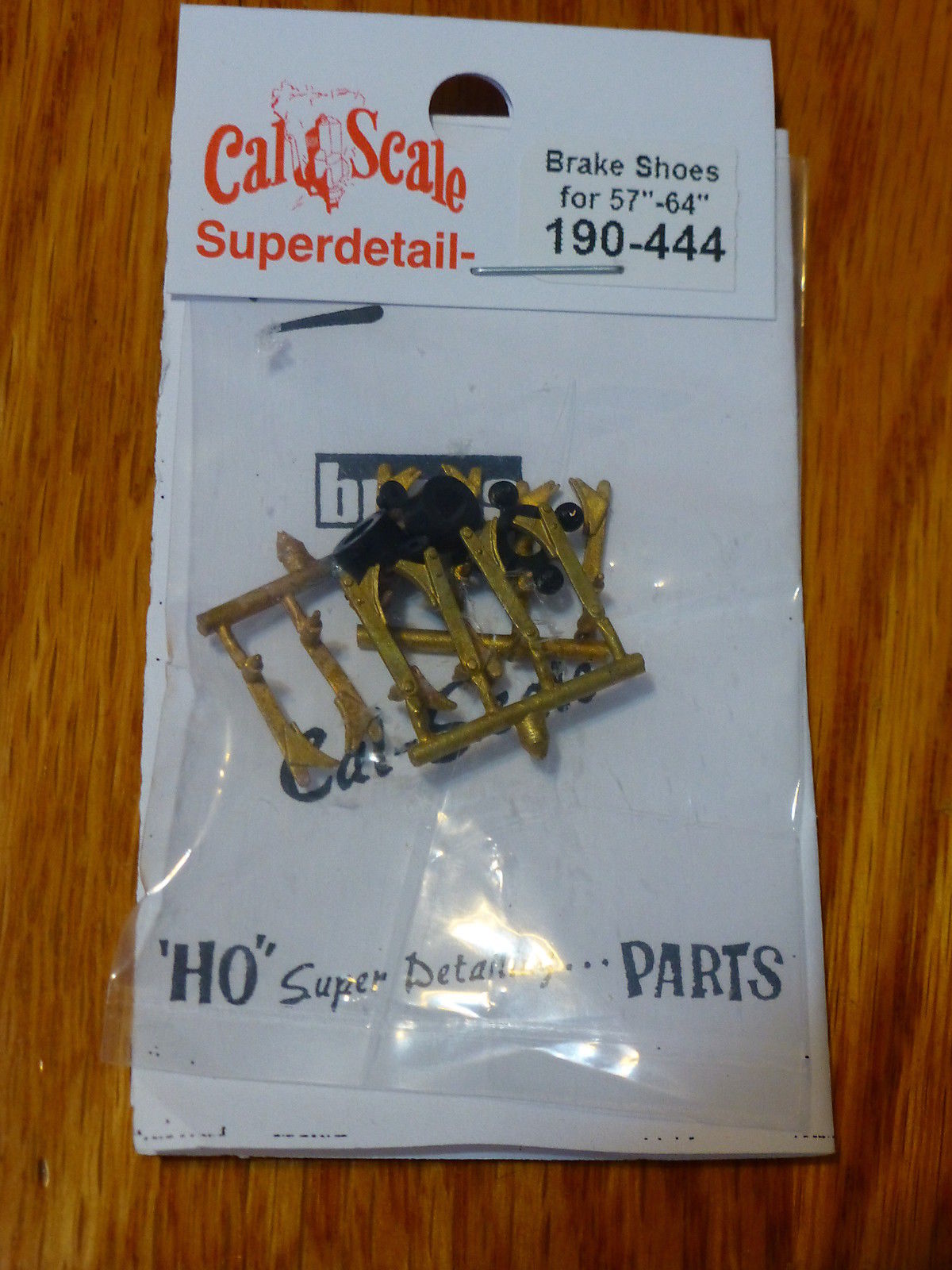 Cal Scale 444 Ho Brake Shoes W/Insulator 57'