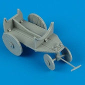 Quickboost 48102 1/48 WWII German Fuel Tank Cart (D)