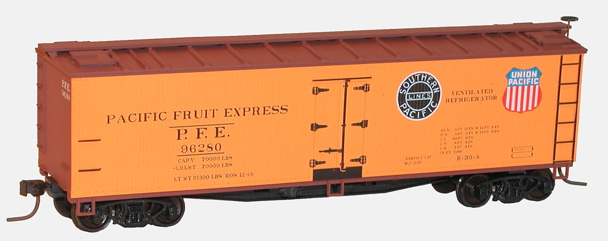 Accurail 8065 Ho 40'Wood Reefer Pfe 3#Set