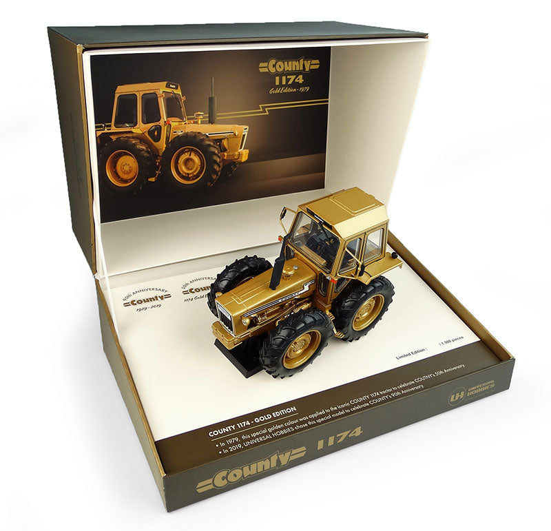 Universal Hobbies 6211 1/32 Scale Ford County 1174 Gold Version