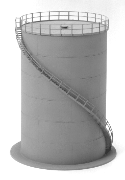 Tichy Trains 7013 HO Cylindrical Oil/Gas Tank Kit
