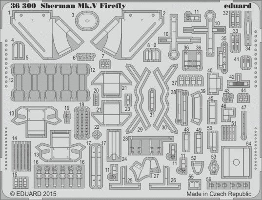 Eduard 36300 1/35 Armor- Sherman Mk V Firefly for TAM(D)