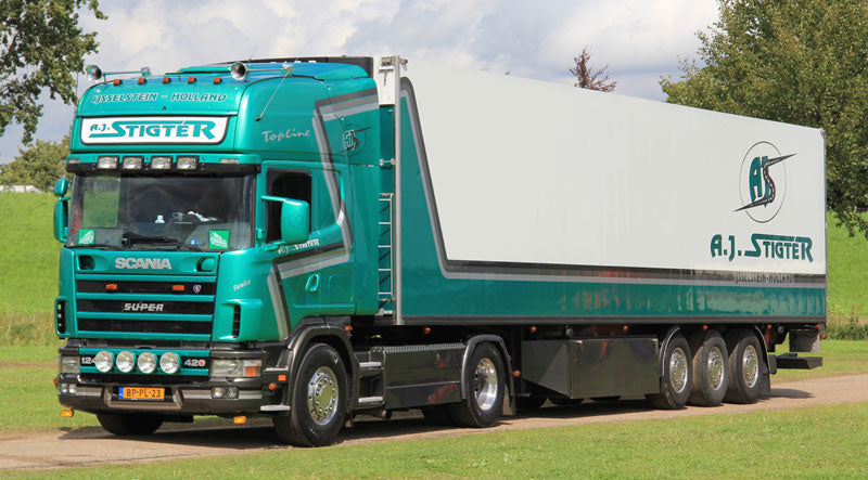 WSI 534717 1/50 Scale A.J. Stigter Transport - Scania R4 Topline 4X2
