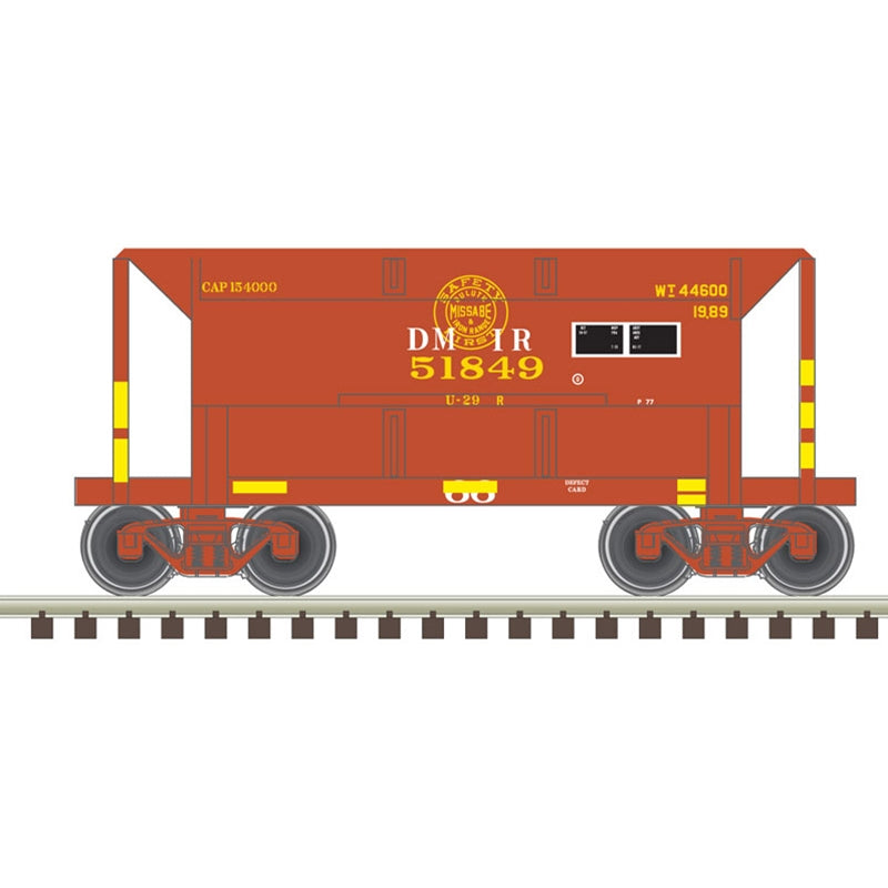Atlas Trainman 50005758 N 70T Ore Car Missabe Quad 51674