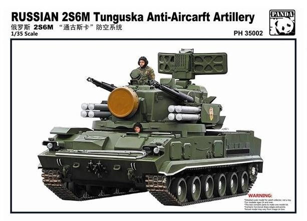 Panda Hobby 35002 1/35 Russian 2S6M Tunguska Anti-Aircraft Artillery Tank