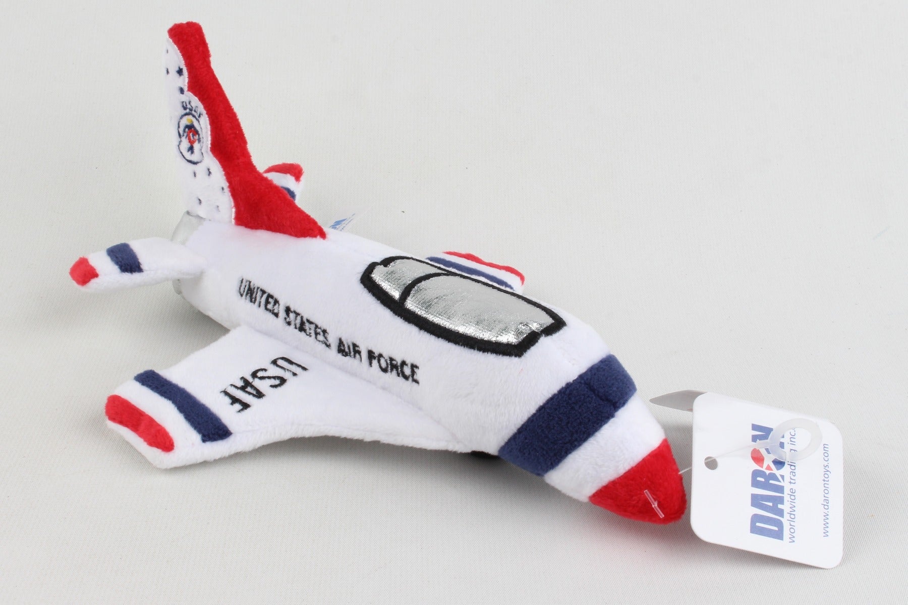 Daron Plush Toys MT018 Thunderbirds Plush Airplane - No Sound