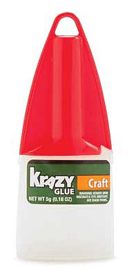 X-Acto kg38548r All Scale Craft CA Glue with Extended Precision Tip - Krazy Glue -- .18oz 5g
