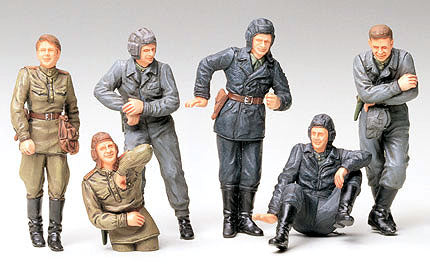 Tamiya 35214 1/35 Russian Army Tank Crew (6)