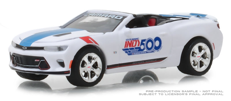 Greenlight 30003 1/64 Scale 2017 Chevrolet Camaro Convertible 500 Festival Event Car
