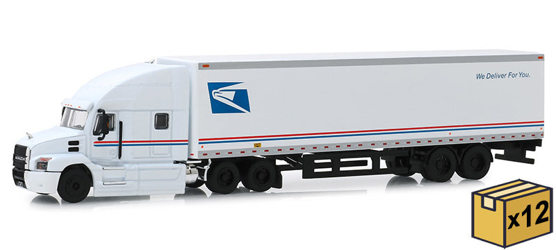 Greenlight 30090-CASE 1/64 Scale United States Postal Service USPS