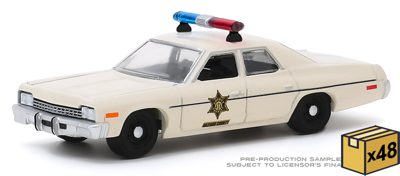 Greenlight 30140-MASTER 1/64 Scale Hazzard County Sheriff - 1975 Dodge Monaco
