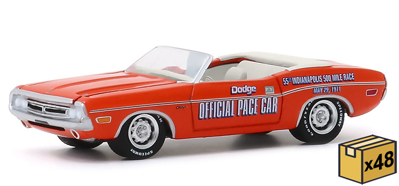 Greenlight 30144-MASTER 1/64 Scale 1971 Dodge Challenger Convertible