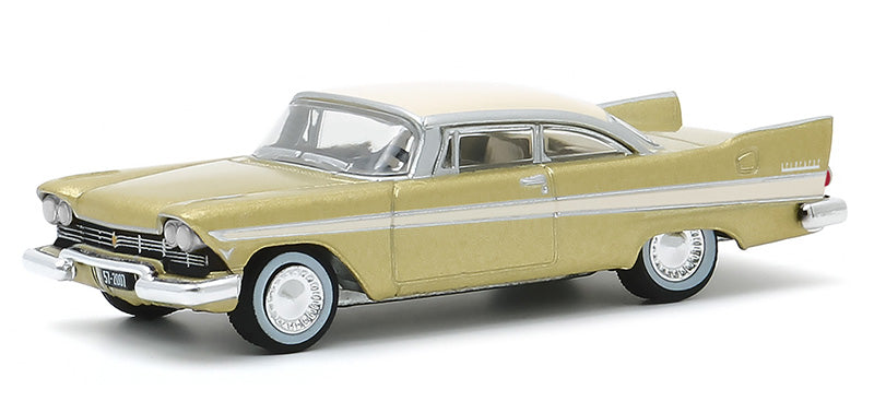 Greenlight 30157 1/64 Scale Miss Belvedere - 1957 Plymouth Belvedere Hardtop