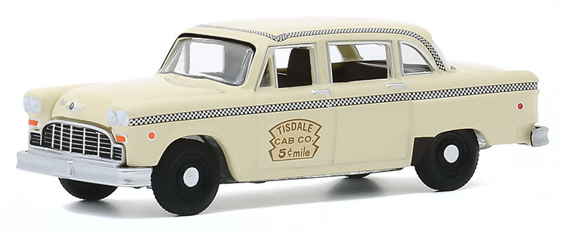 Greenlight 30182 1/64 Scale Tisdale Cab Co. - 1971 Checker Taxicab