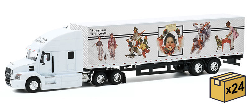 Greenlight 30194-MASTER 1/64 Scale Norman Rockwell - 2019 Mack Anthem 18 Wheeler