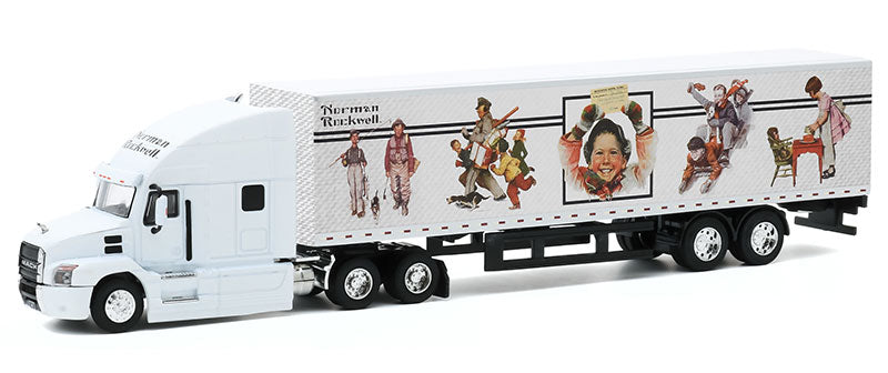 Greenlight 30194 1/64 Scale Norman Rockwell - 2019 Mack Anthem 18 Wheeler