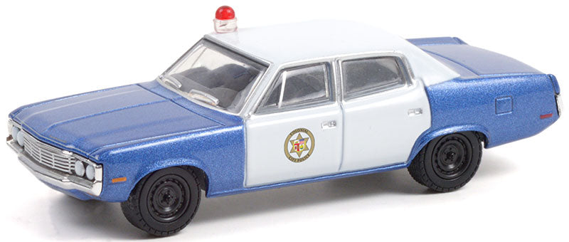 Greenlight 30219 1/64 Scale Colonial City Police - 1972 AMC Matador Features: