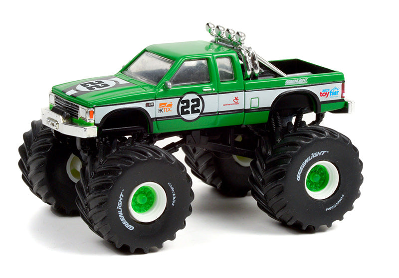 Greenlight 30229 1/64 Scale #22 1986 Chevrolet S-10 Extended Cab Monster Truck