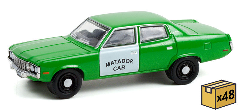 Greenlight 30246-MASTER 1/64 Scale Matador Cab 'Fare-Master' - 1973 AMC Matador