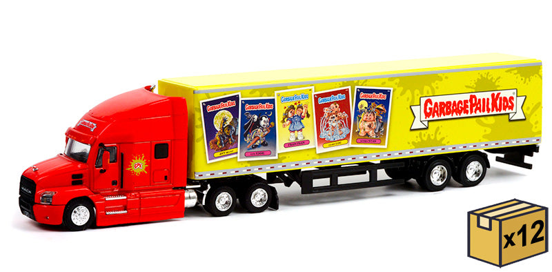 Greenlight 30262-CASE 1/64 Scale Garbage Pail Kids Express Delivery