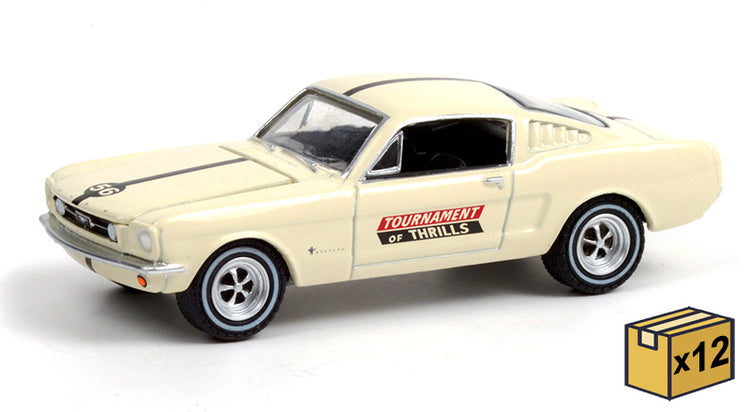 Greenlight 30265-CASE 1/64 Scale Mustang Auto Daredevils Tournament Of Thrills