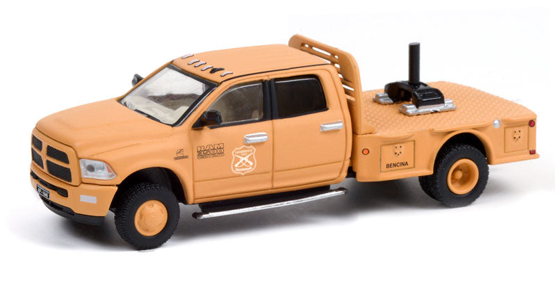 Greenlight 30271 1/64 Scale CarabineROS de Chile - 2018 Ram 3500 Dually