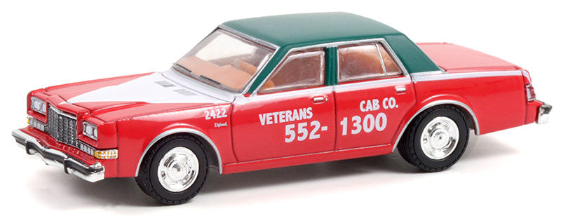 Greenlight 30283 1/64 Scale Veteran's Cab Co. - 1983 Dodge Diplomat