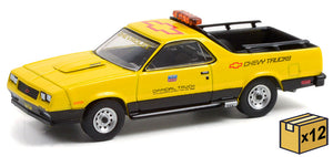 Greenlight 30311-CASE 1/64 Scale 1986 Chevrolet El Camino SS 70th Annual Indianapolis