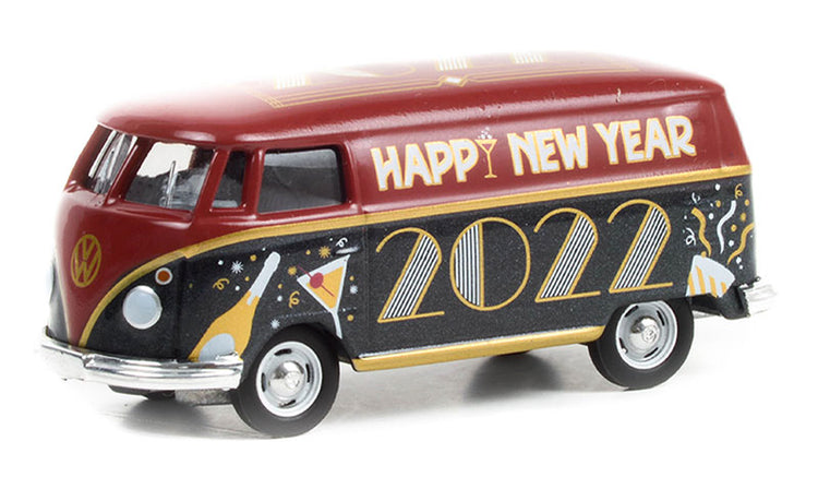 Greenlight 30319 1/64 Scale New Year 2022 - Volkswagen Type 2 Panel