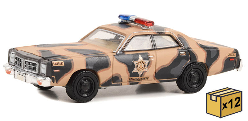 Greenlight 30326-CASE 1/64 Scale Hazzard County Camouflage Sheriff