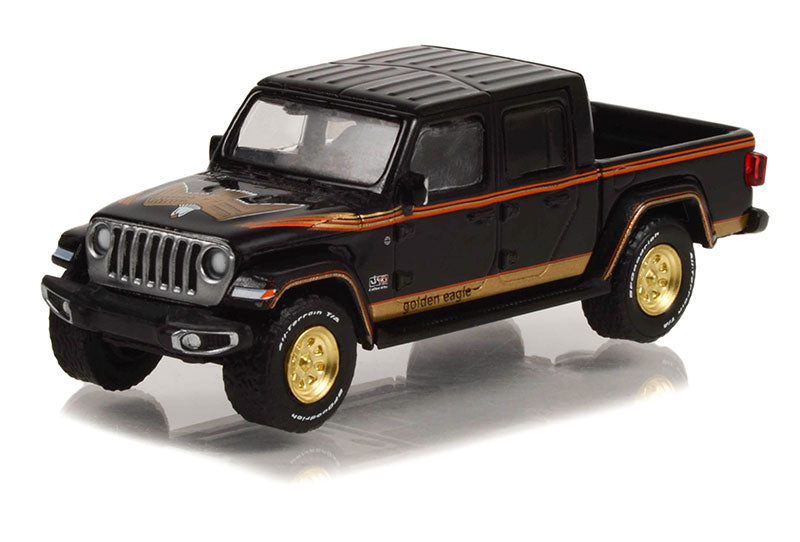 Greenlight 30327 1/64 Scale Jeep Gladiator - J-10 Golden Eagle Tribute