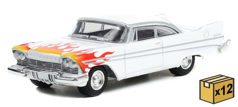Greenlight 30362-CASE 1/64 Scale 1957 Plymouth Belvedere