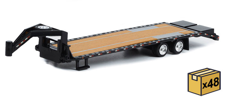 Greenlight 30390-MASTER 1/64 Scale Gooseneck Trailer
