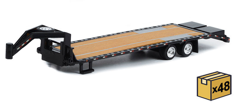 Greenlight 30390-MASTER 1/64 Scale Gooseneck Trailer