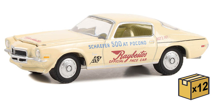 Greenlight 30397-CASE 1/64 Scale 1971 Schaefer 500 at Pocono Raybestos Official Pace