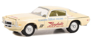 Greenlight 30397 1/64 Scale 1971 Schaefer 500 at Pocono Raybestos Official Pace