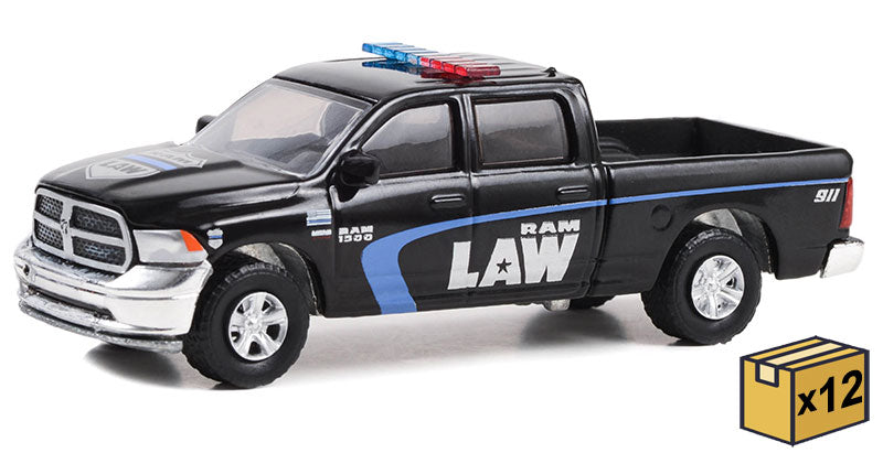 Greenlight 30411-CASE 1/64 Scale Ram Law - 2022 Ram 1500 Pickup Classic