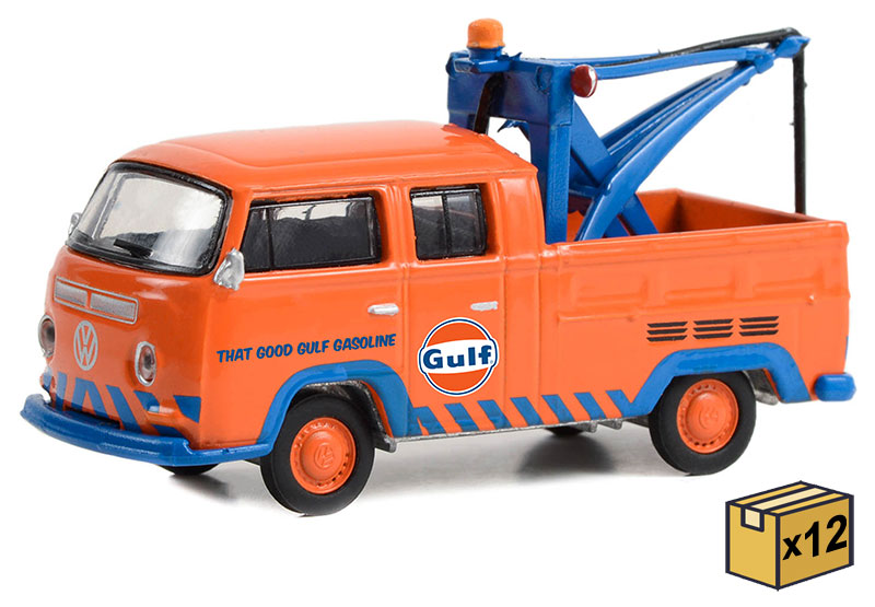 Greenlight 30412-CASE 1/64 Scale Gulf Oil 'That Good Gulf Gasoline'
