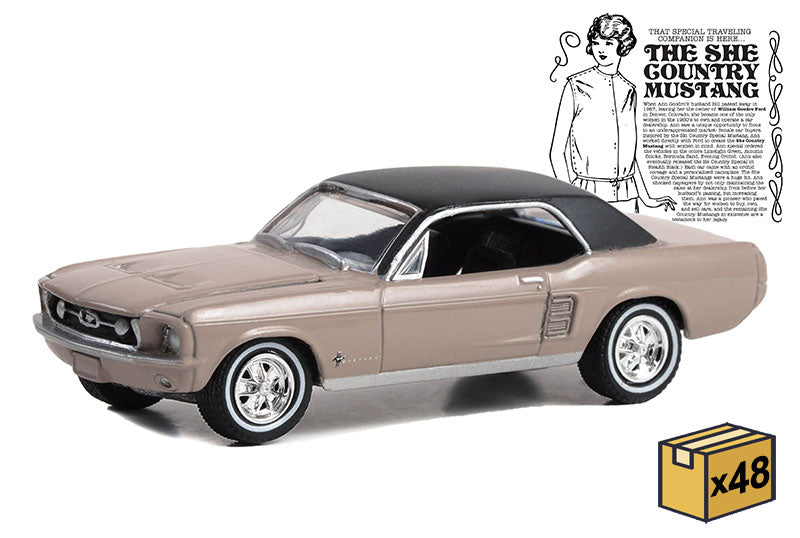 Greenlight 30426-MASTER 1/64 Scale 1967 Ford Mustang Coupe