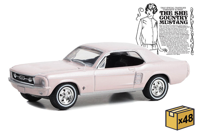 Greenlight 30427-MASTER 1/64 Scale 1967 Ford Mustang Coupe