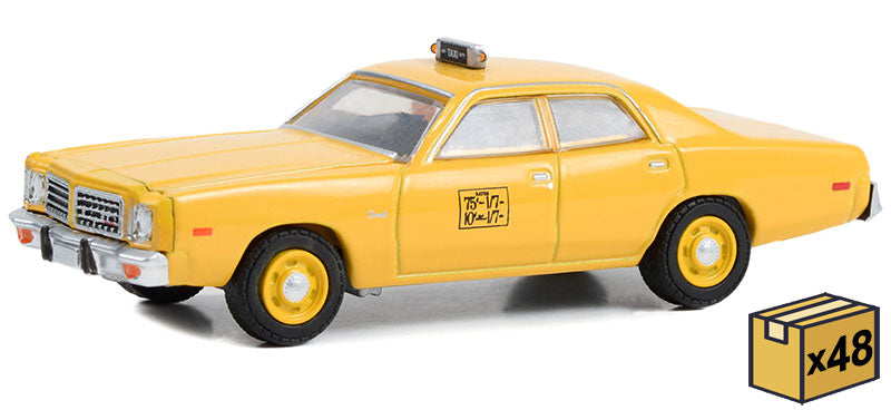 Greenlight 30431-MASTER 1/64 Scale NYC Taxi - 1975 Dodge Coronet 48 Pieces